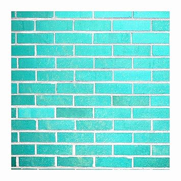 PRINTELLIGENT Paper Self-Adhesive Brick Pattern Wallpaper (100 Square FEET(16 INCH X 90 INCH X 10 ROLL))