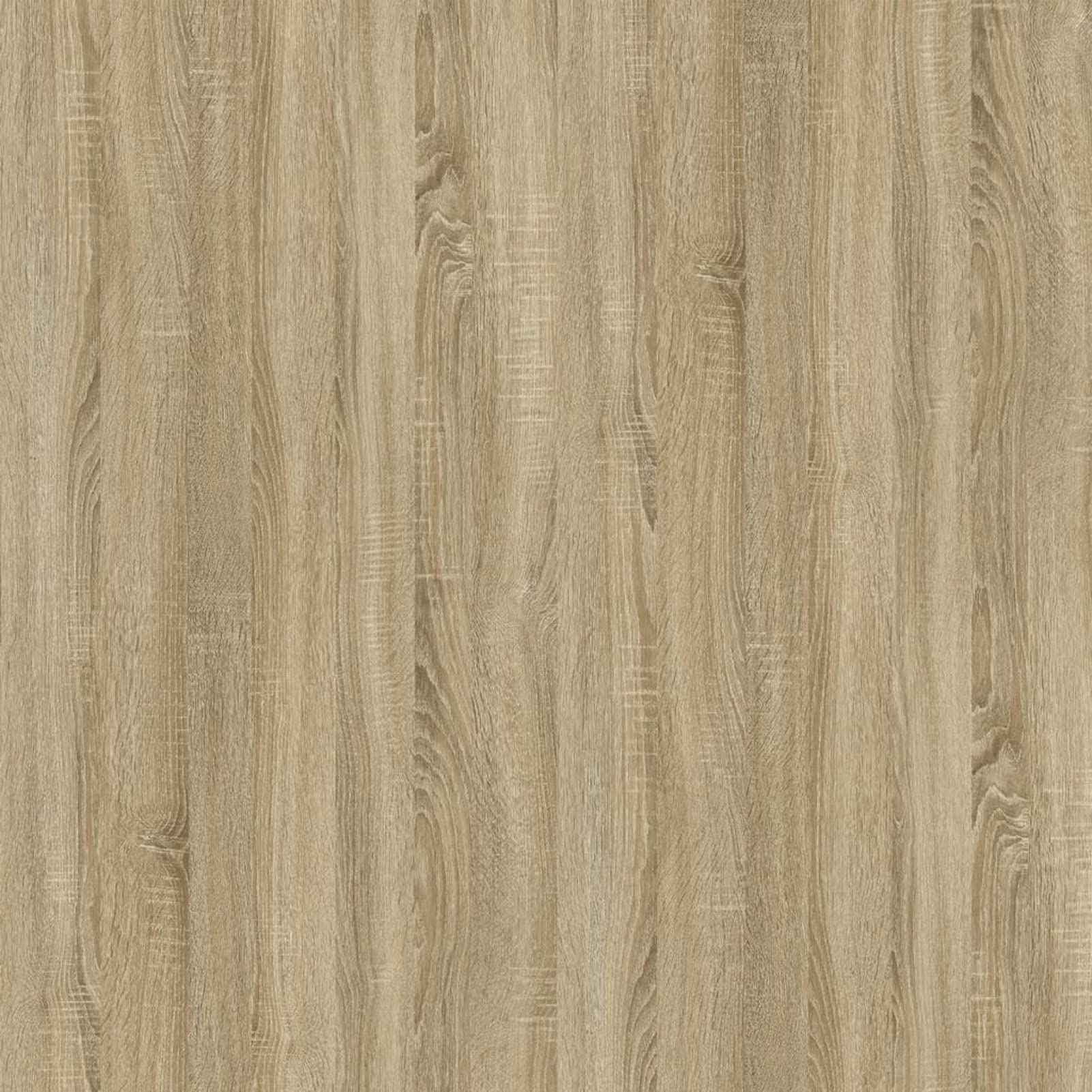 Homgoday Tavolino da caffè in rovere Sonoma, 90 x 50 x 36,5 cm, tavolino da tè per soggiorno, sala d'accoglienza degli ospiti, camera da letto e mobili da ufficio