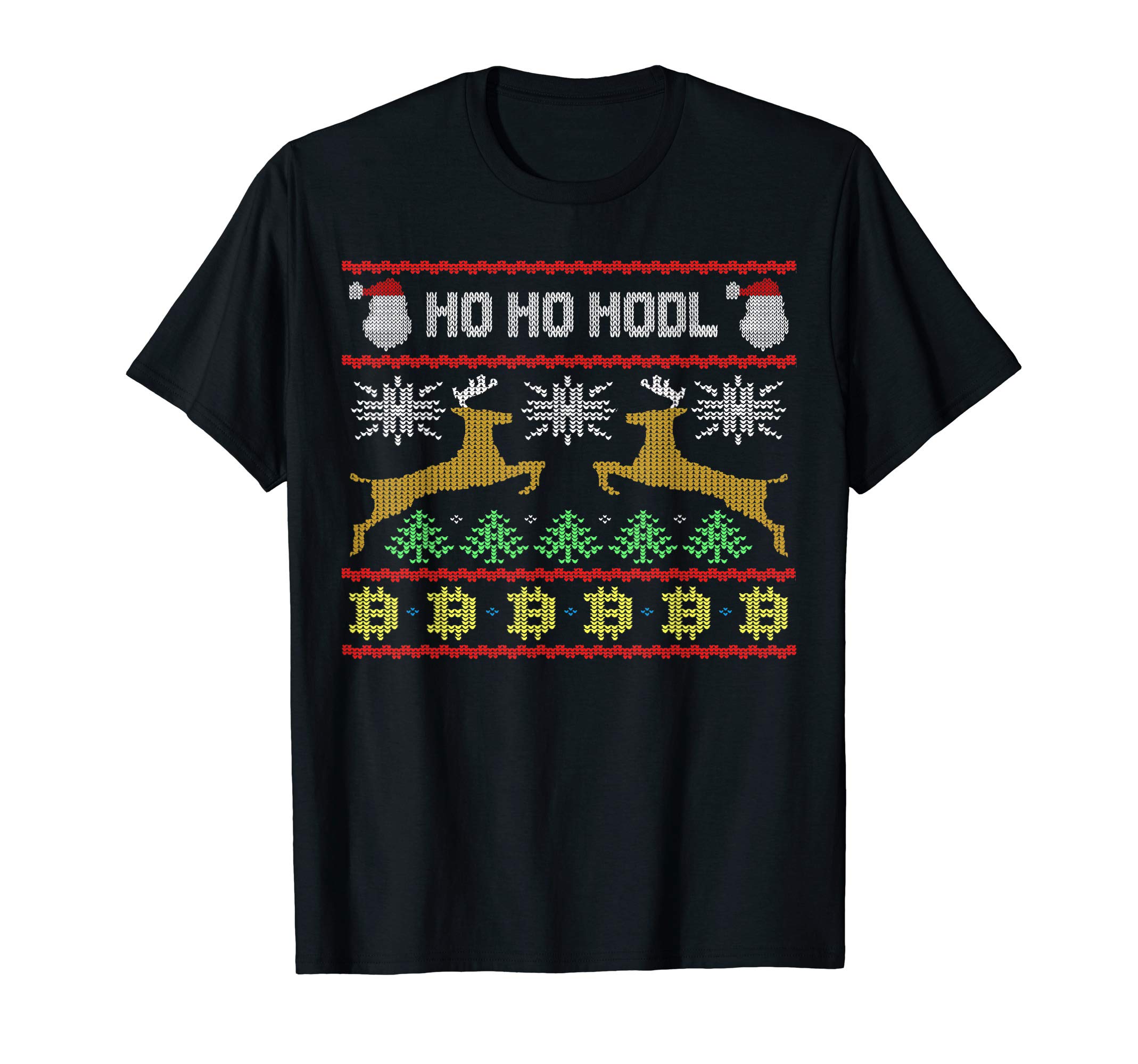 Ho Ho Hodl Bitcoin Ugly Christmas Cryptocurrency Sweater T Shirt |  Desertcart Seychelles