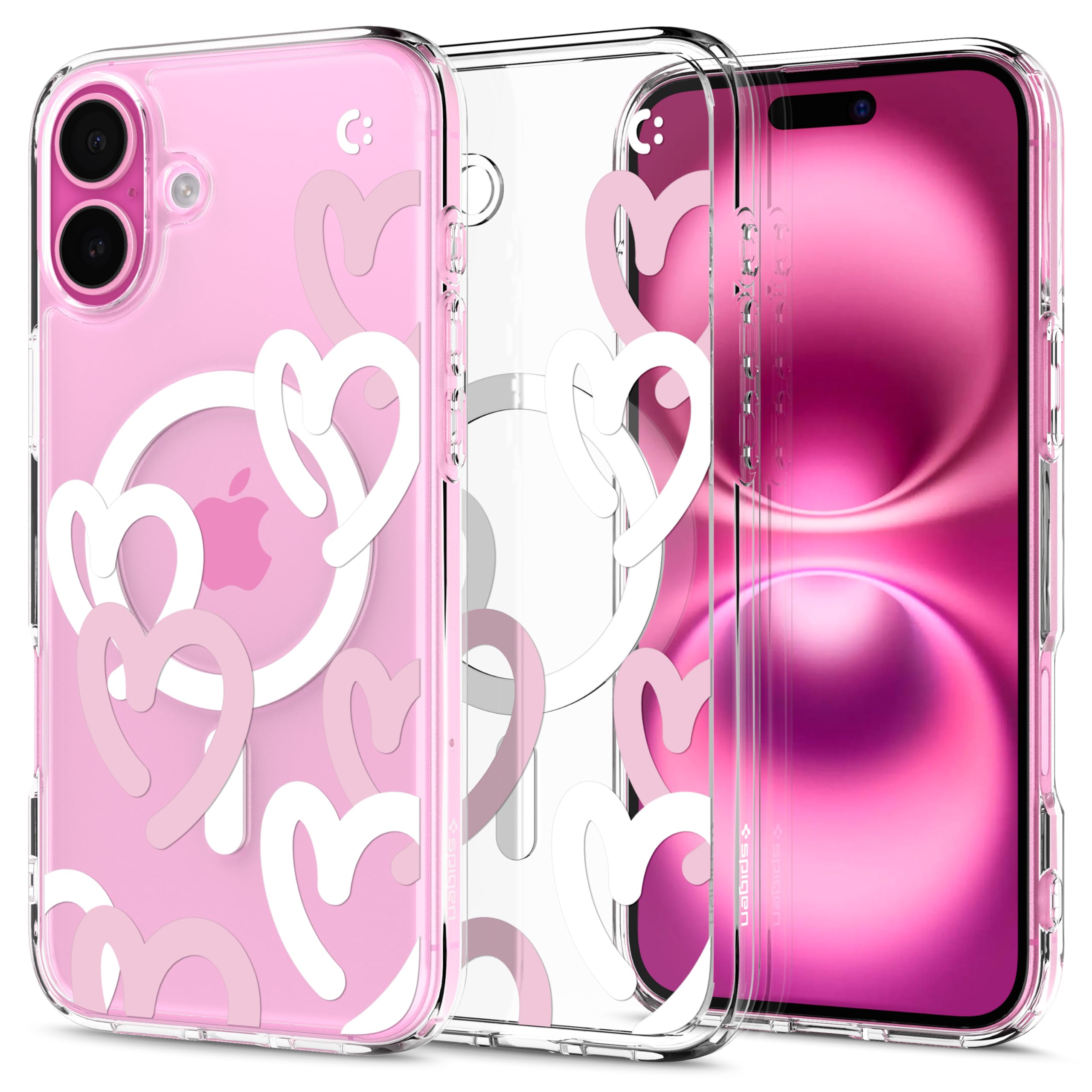 Amazon.co.jp: Spigen iPhone 16 ケース クリア MagSafe対応 耐