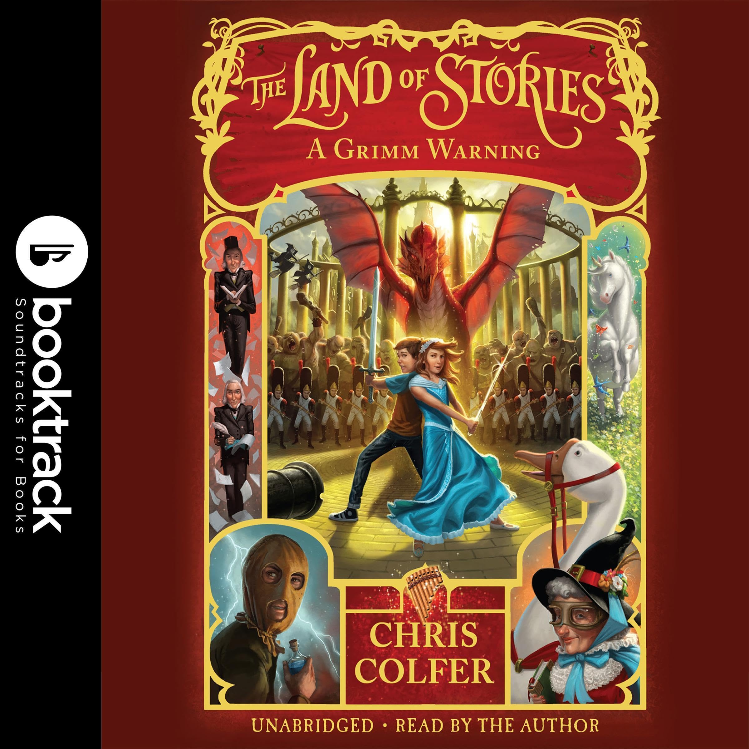 Cover art for The Land of Stories: A Grimm Warning: Booktrack Edition