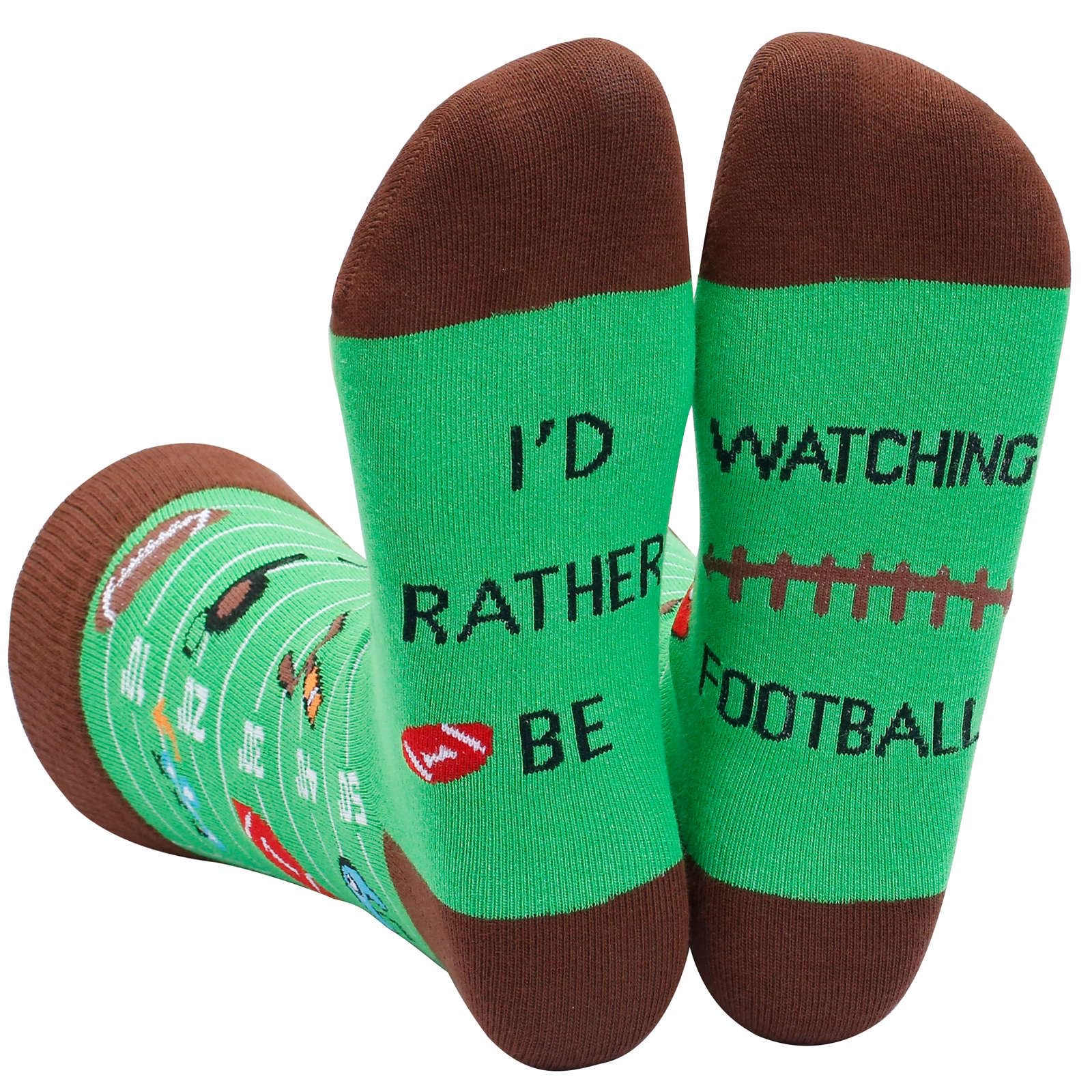 IRISGODI'd Rather Be Funny Dress Socks for Men and Women Humor Joke Gifts