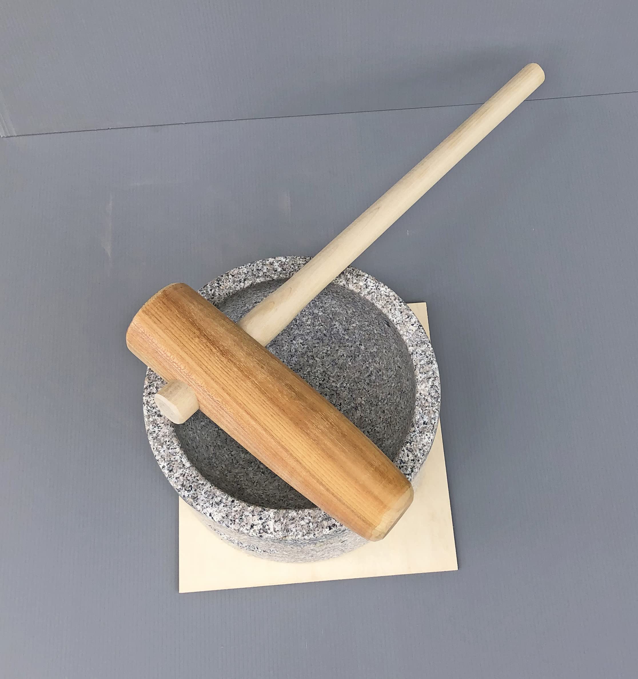 Amazon｜家庭用 もちつきセット 1升用 もち臼セット 親子キネ付