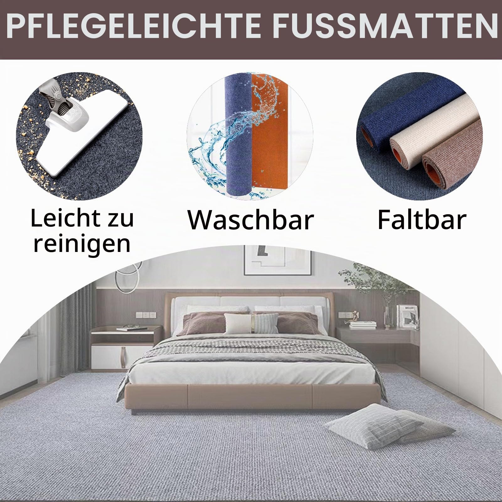 Unterlage Schreibtischstuhl Bodenschutzmatte Teppich, Stuhl Unterlage Schreibtisch, Bürostuhl Matte, Kratzfest Schutzmatte Bürostuhl Unterlage Für Laminat Hartböden,Beige,100 x 120cm