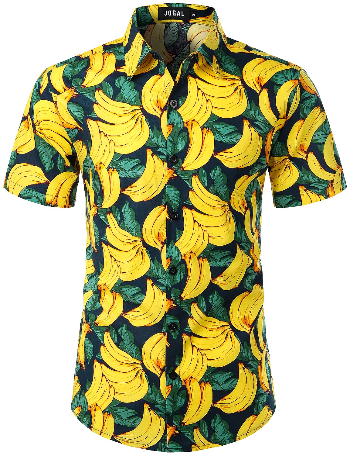 Men's Hawaiian Shirts Flower Casual Button Down Short Sleeve Shirt
