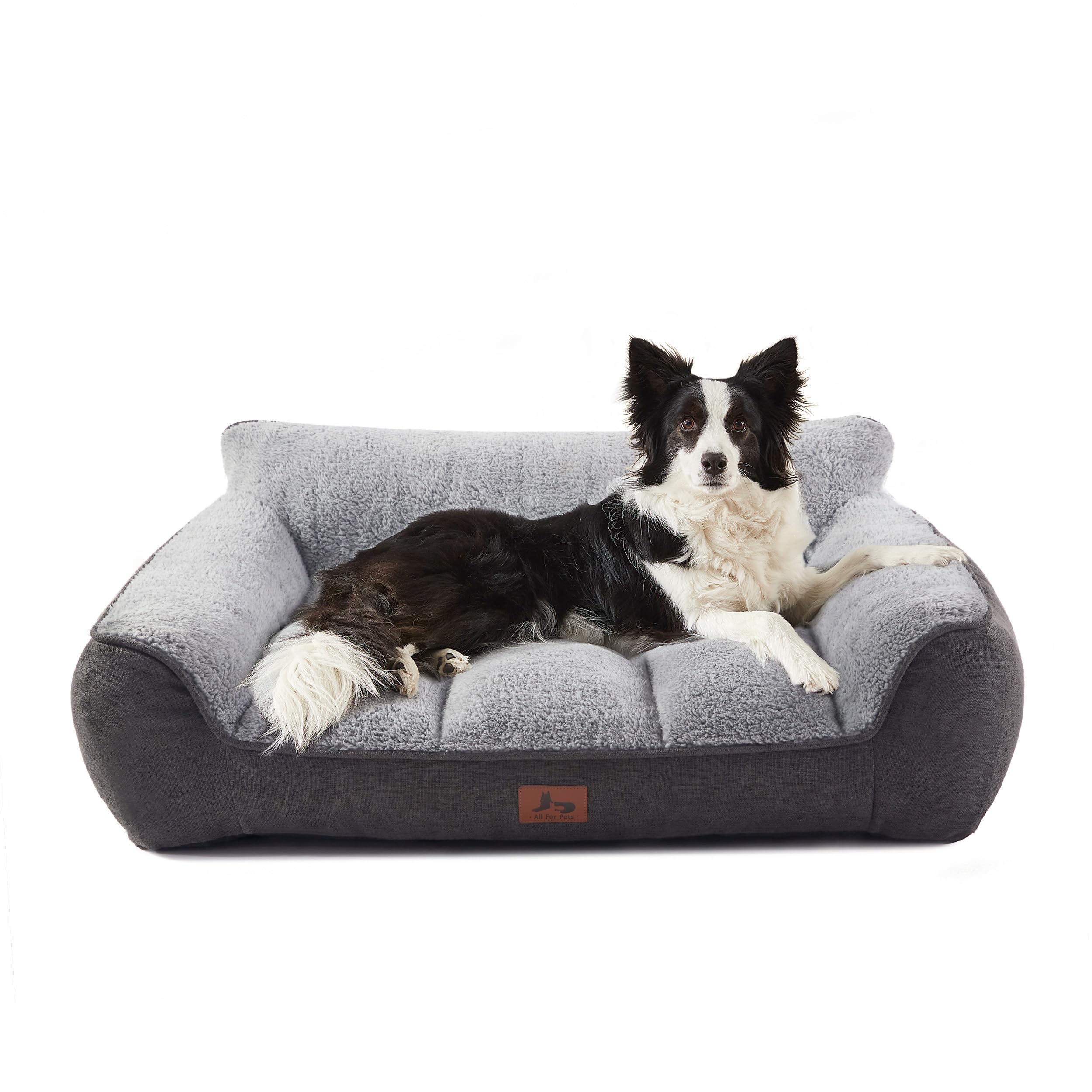 Warmrest XL Extra Thick Orthopedic Bolster Dog Bed