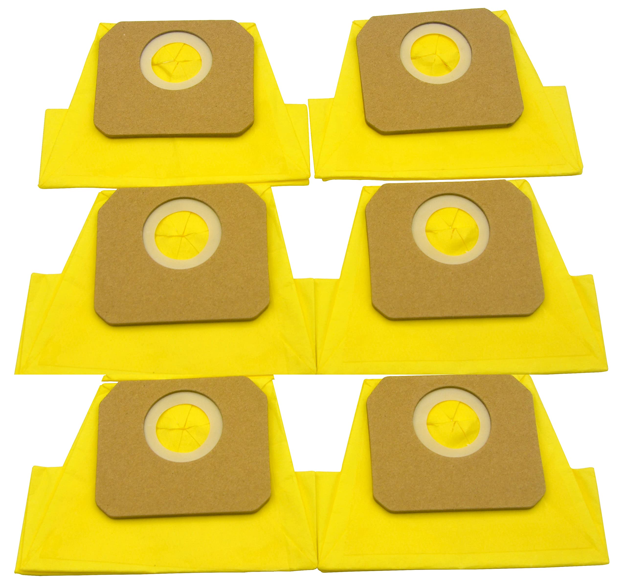 KENSHIRE 6 pack car filter bag compatible for Odyssey car vacuum bags part 2940380 & 84909-TK8-A01 with built in car vacuum cleaner replacement for