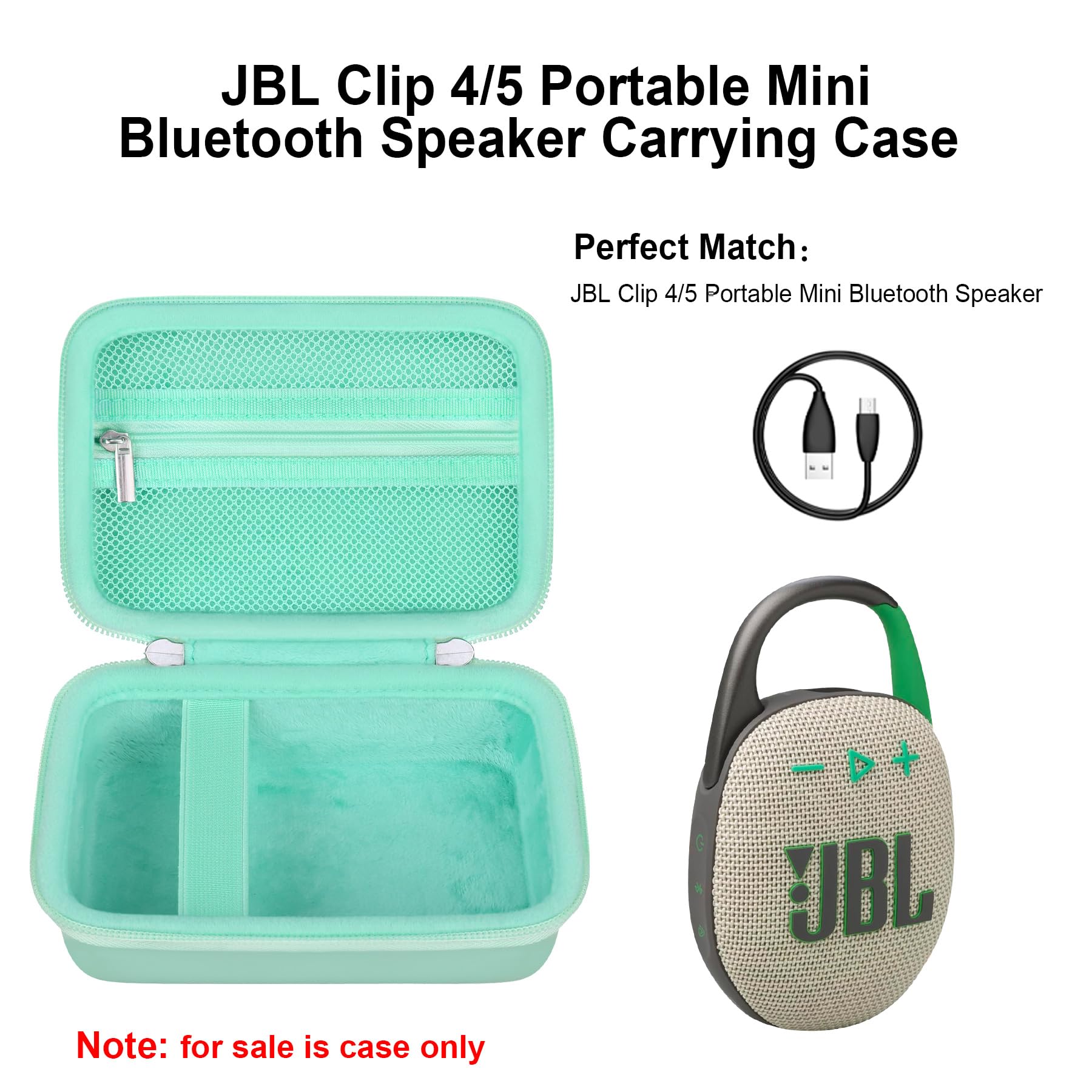 Elonbo Carrying Case for ORGSTA S001 Label Maker Machine, Portable Mini Bluetooth Thermal Label Printer Storage Holder - Image 2