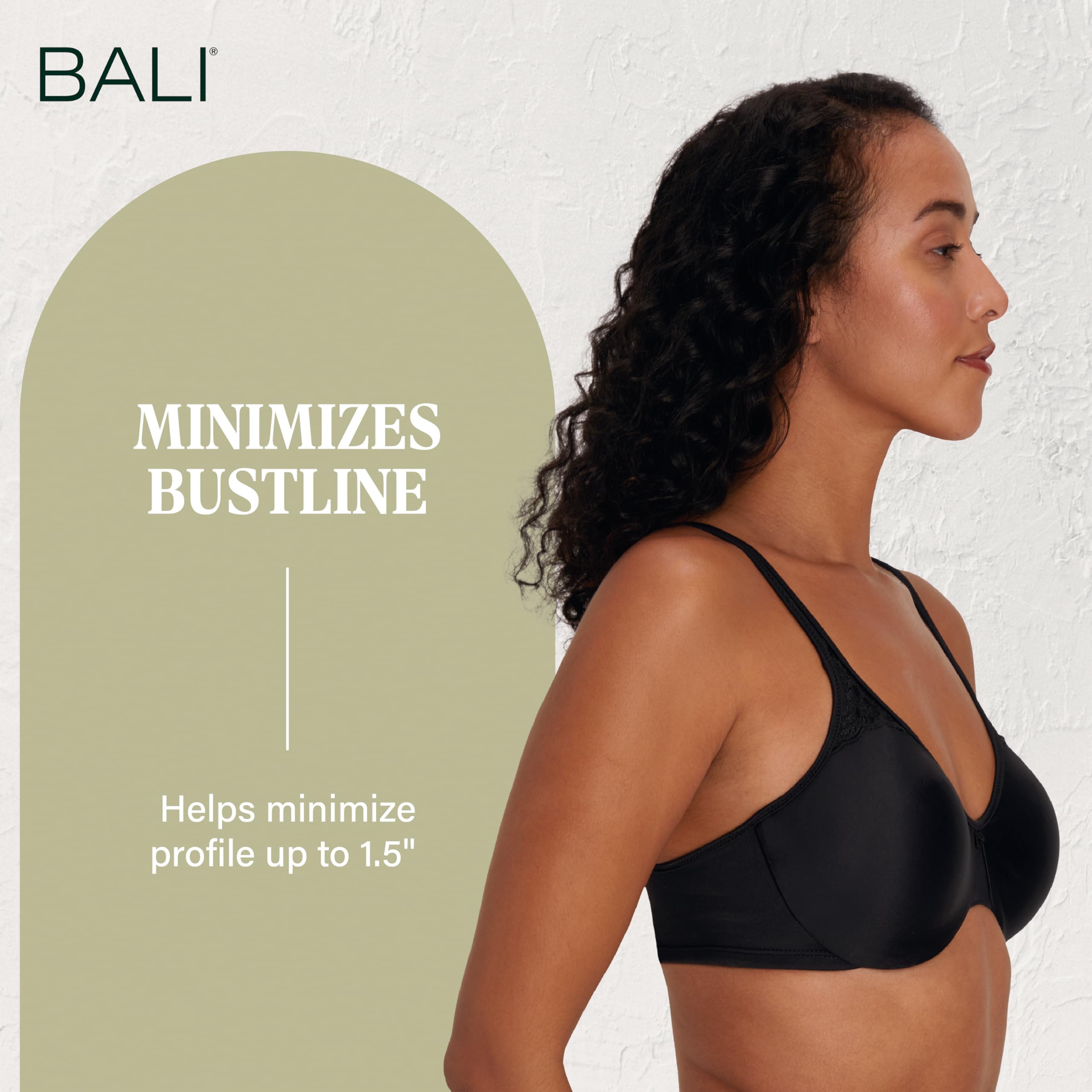 Maidenform Bali-Passion for Minimizer Wired Bra Reggiseno Donna