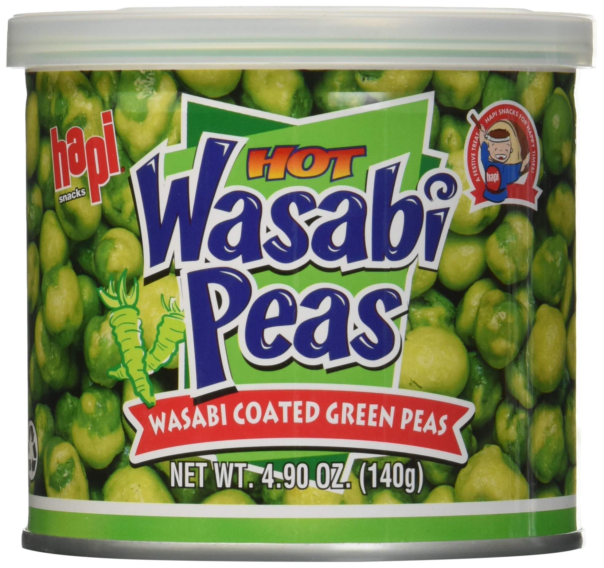 Hapi Wasabi Hot Green Pea, 4.9 Ounce