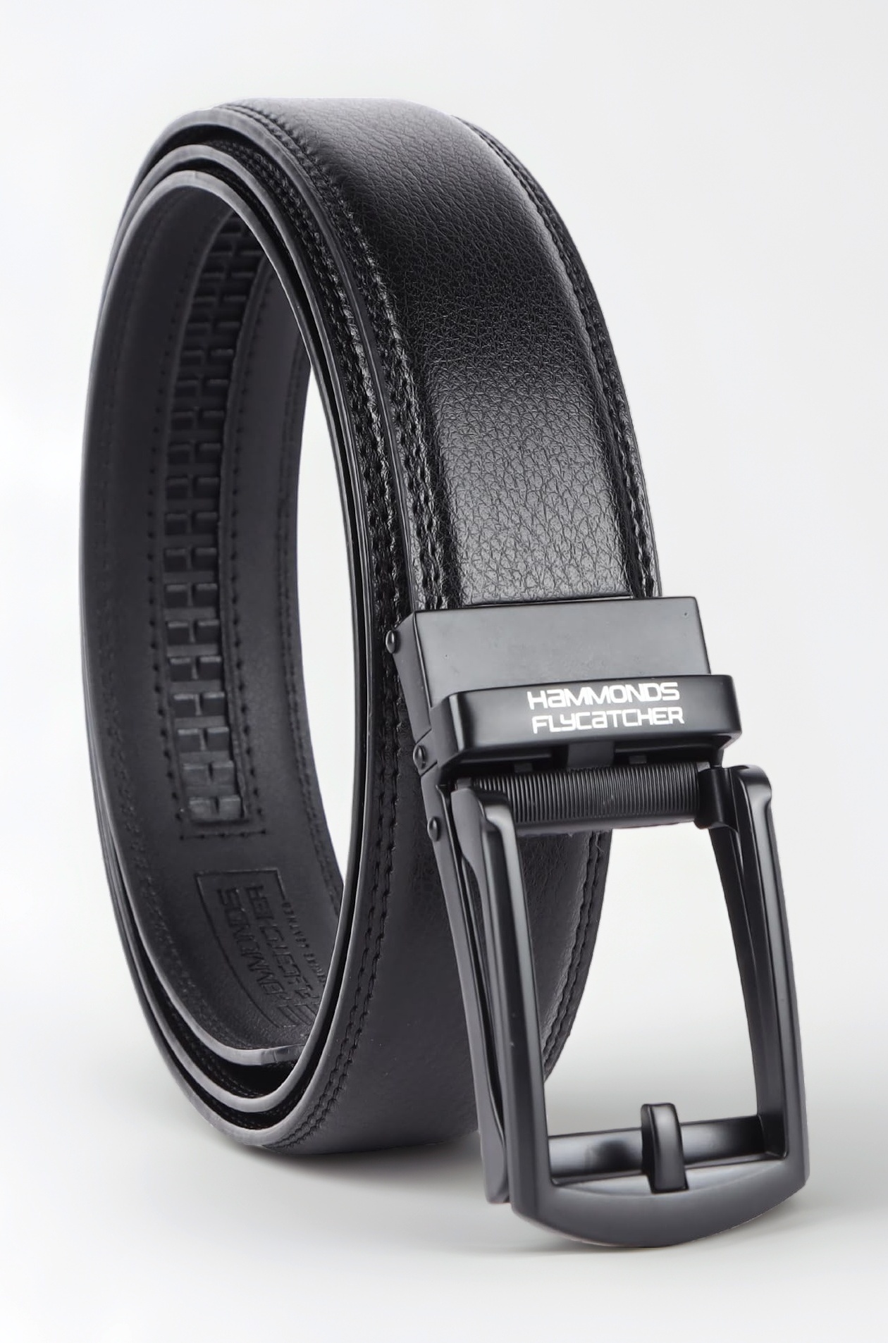 Genuine Leather Belt for Men, Premium Leather Belt with Auto Lock mechanism, Mens Belt Leather Branded with Slide Lock for Everyday Wear