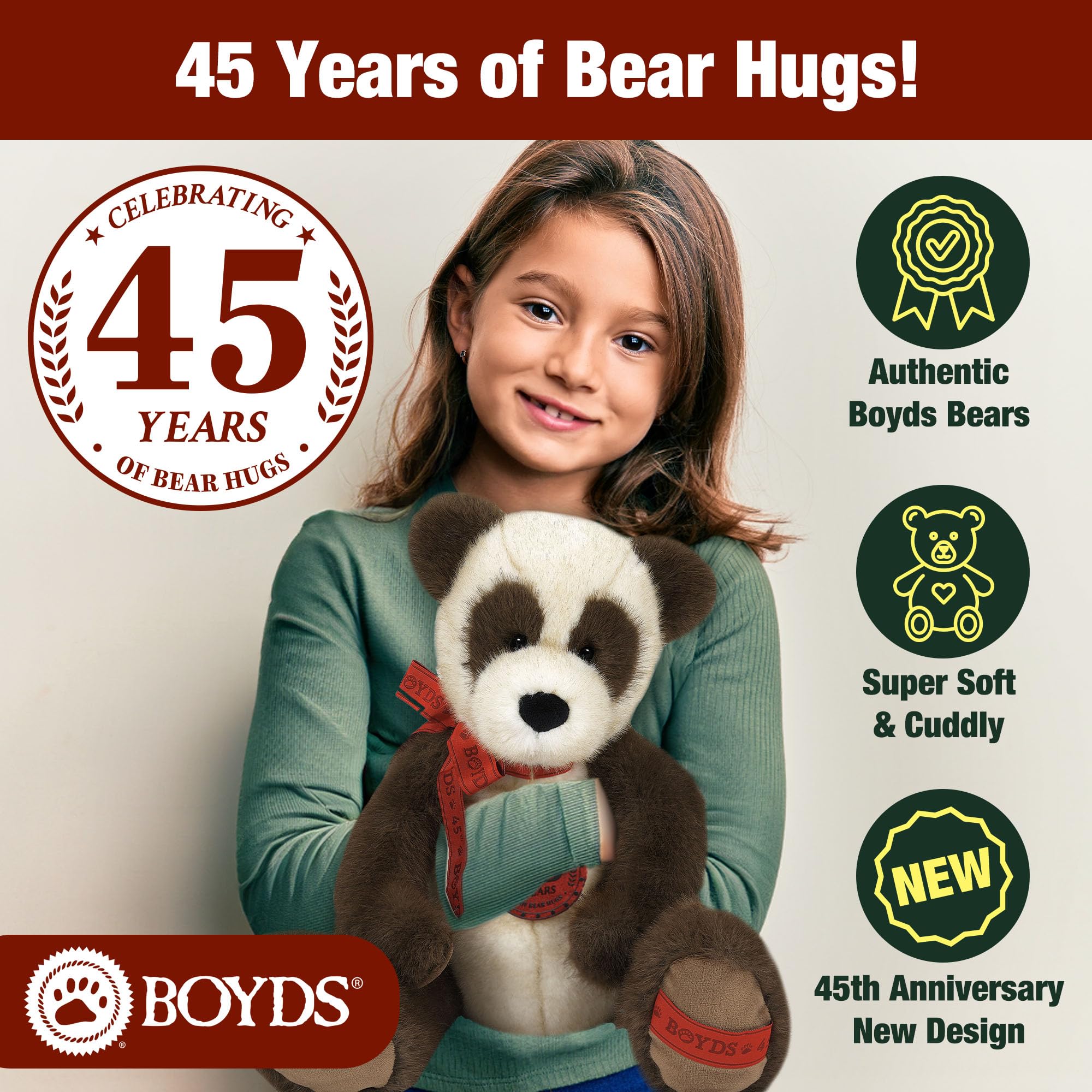 Amazon.com: Enesco Boyds Bears 45th Anniversary Anni Bearsley