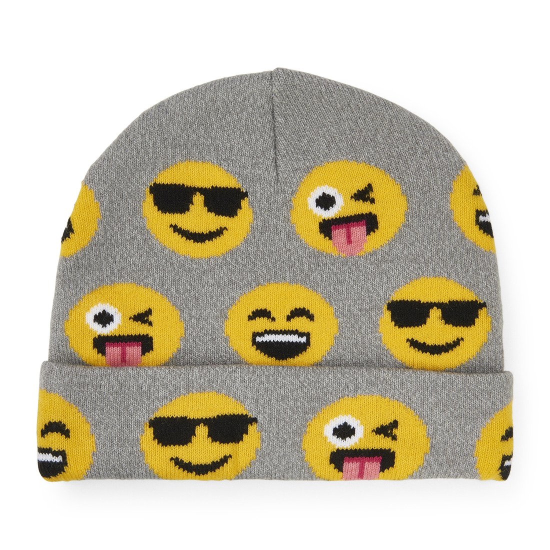 The Children's Place Boys' Emoji Beanie