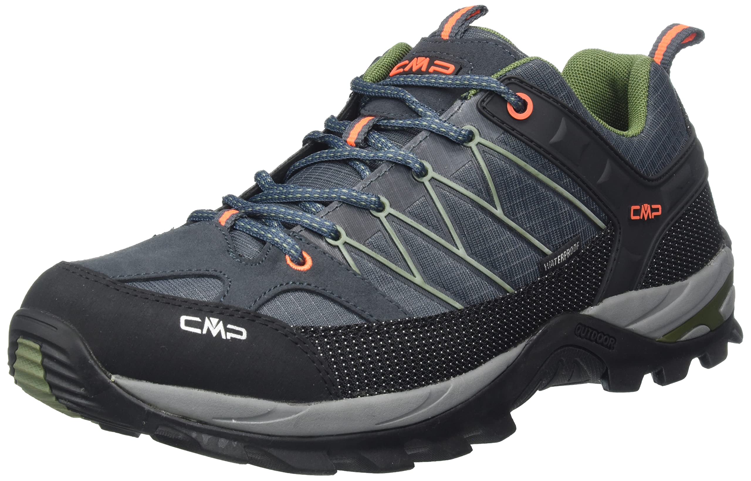 CMP Men's Rigel Low Trekking Shoes Wp Rise Hiking Boots