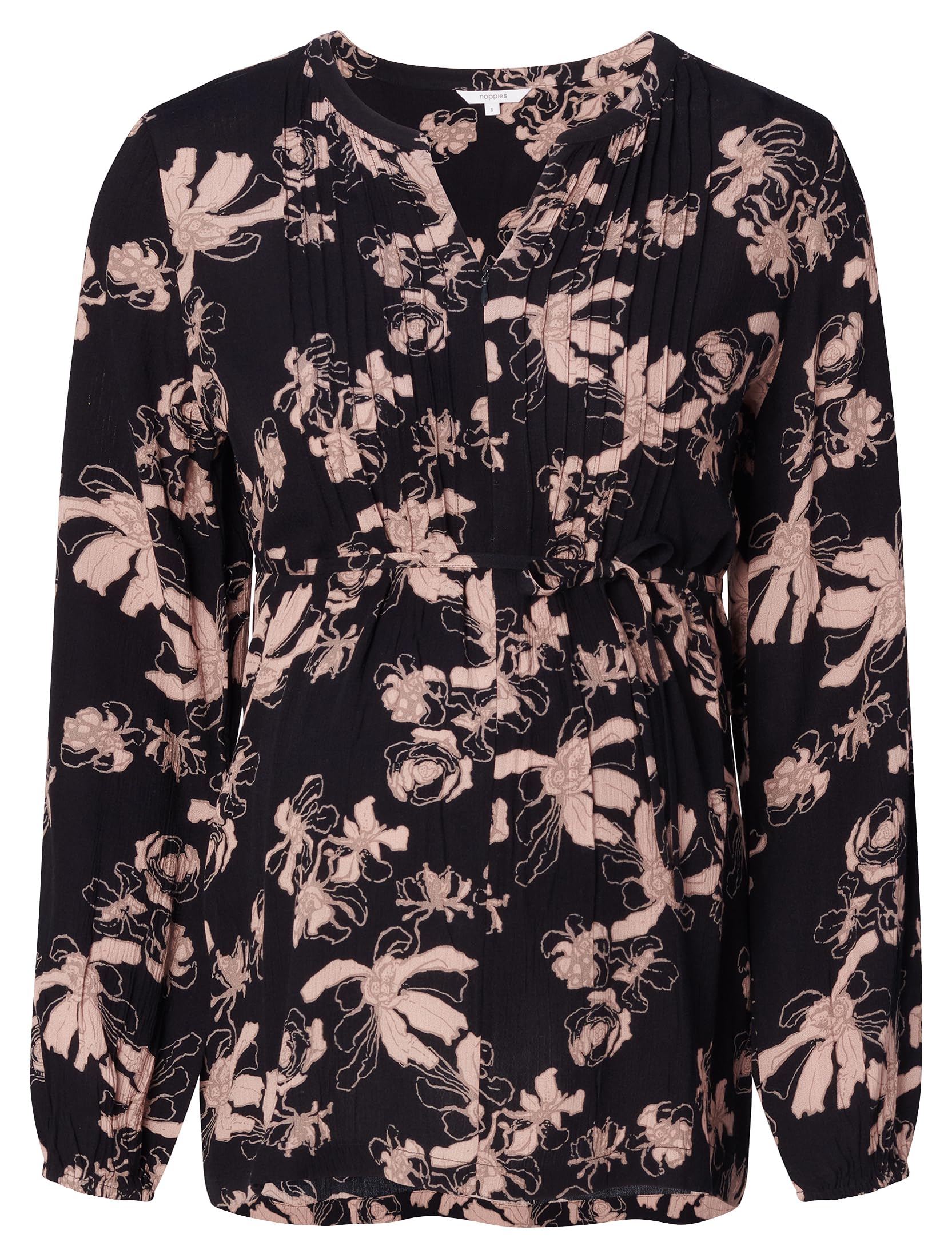 Noppies Damen Blouse Guilin Nursing Long Sleeve All Over Print Bluse