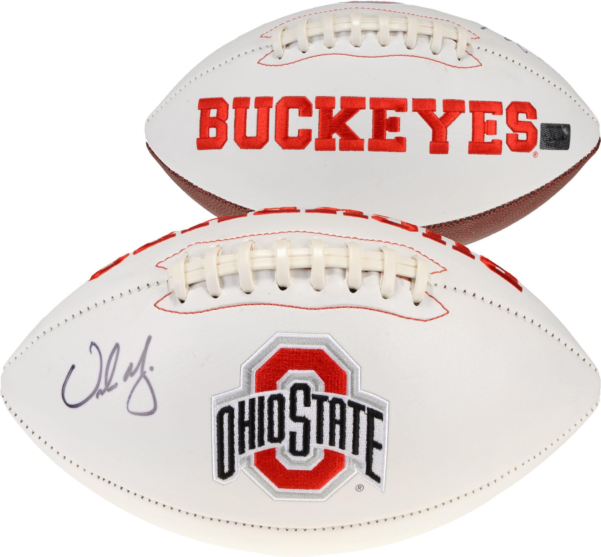 Urban Meyer Ohio State Buckeyes Autographed Pro Football - Autographed College Footballs