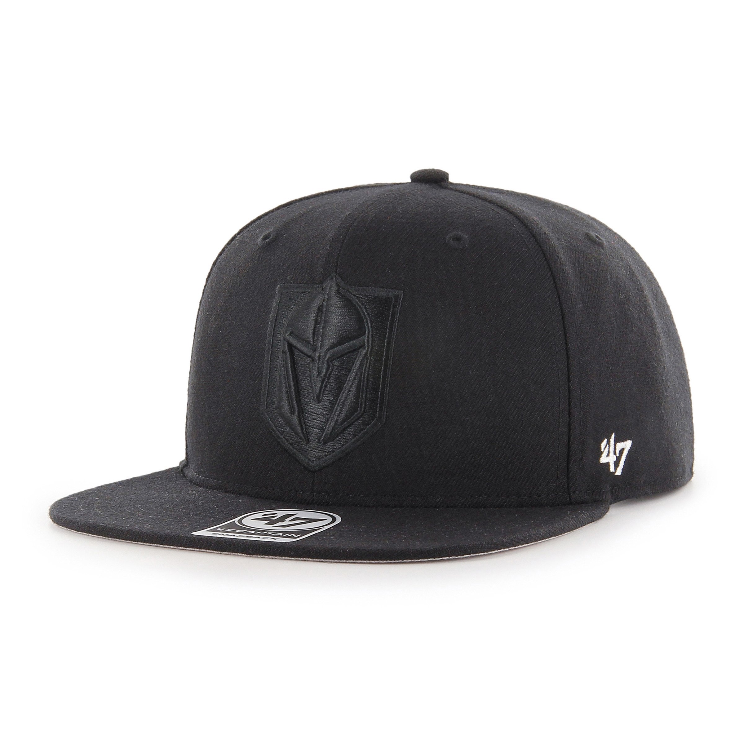 Black 47 Brand Snapback Cap - Captain Vegas Golden Knights