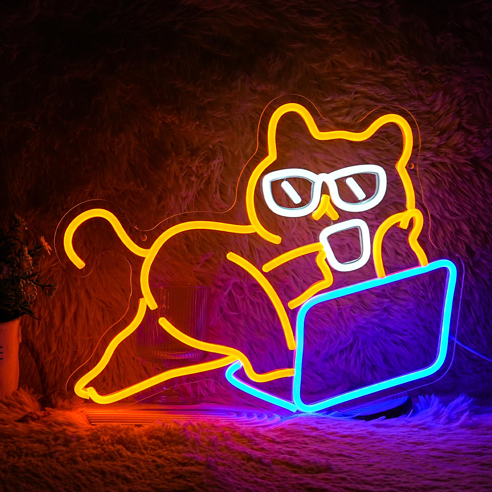 オリジナル　ネオンサイン かわいい動物肉球 LED看板 お洒落 インテリア ネオンサイン かわいい動物肉球 LED看板 お洒落 インテリア