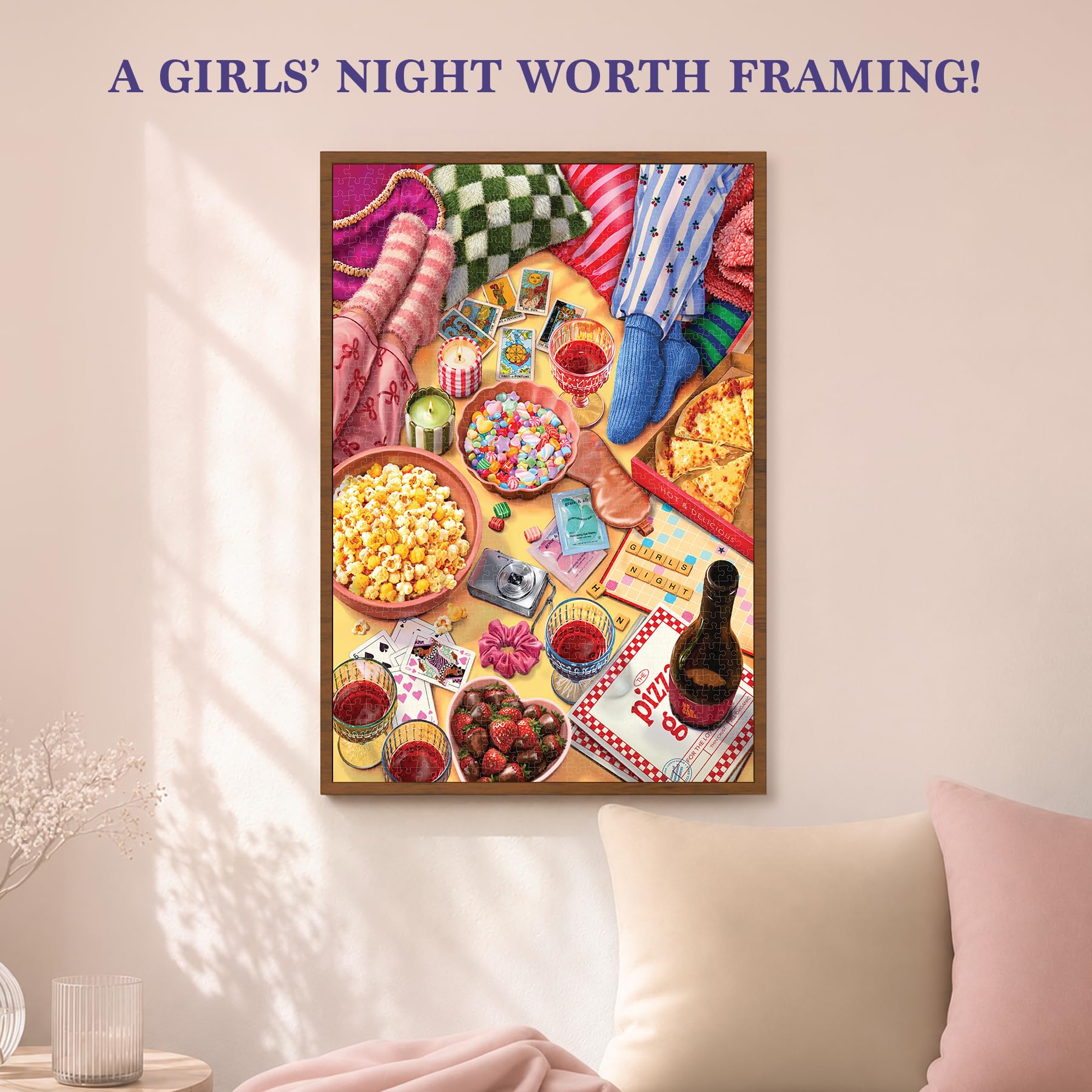 Jigsaw Puzzle 1000 Piece – Girls' Night in for Teens & Adults — Amazon image 6