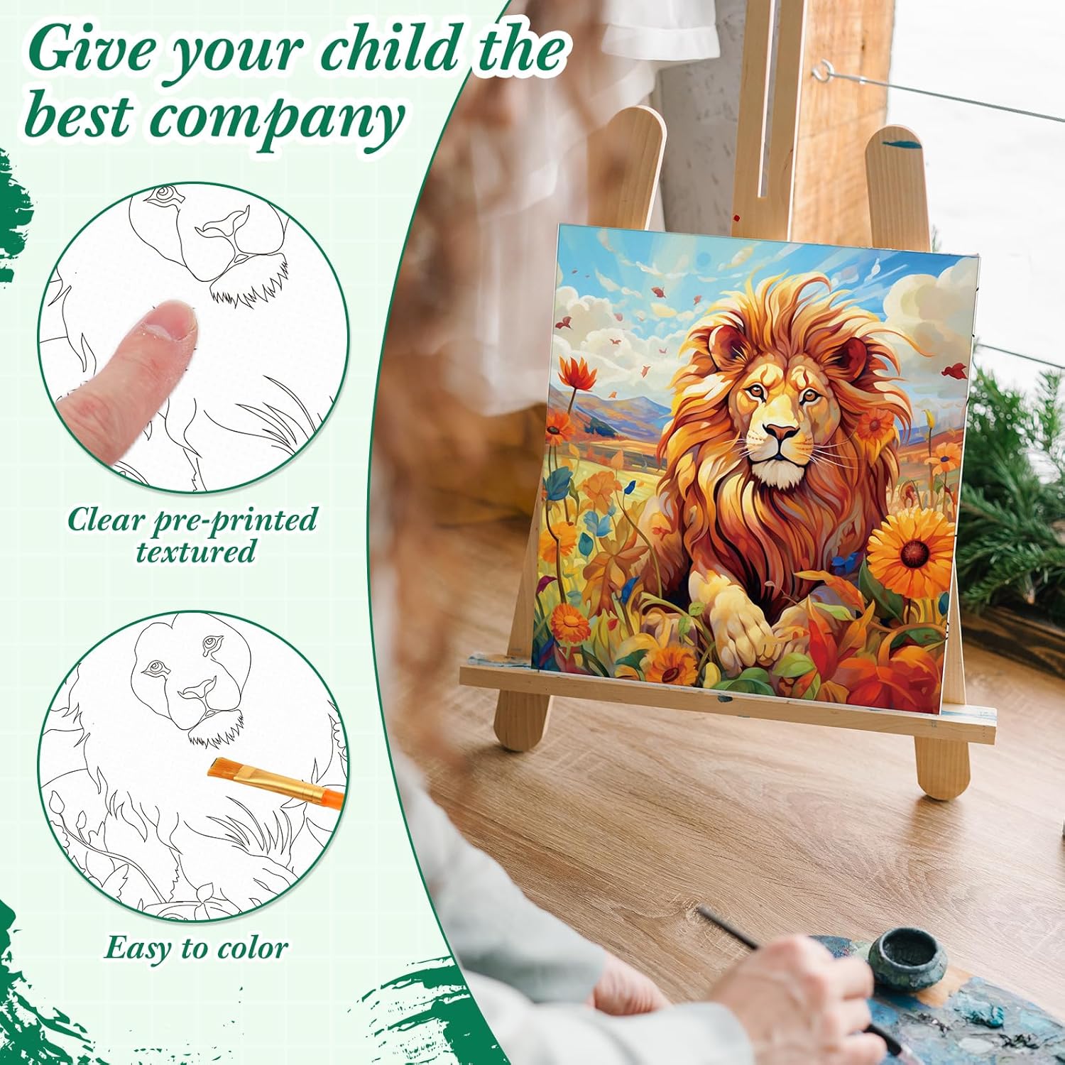 Sherr 12 Pcs Pre Drawn Canvas Pre Printed Canvas for Adults Sip and Paint Party Canvases Painting Kit for Summer Easter Mother's Day Party Favor(Mixed Style,8 x 8 Inch)