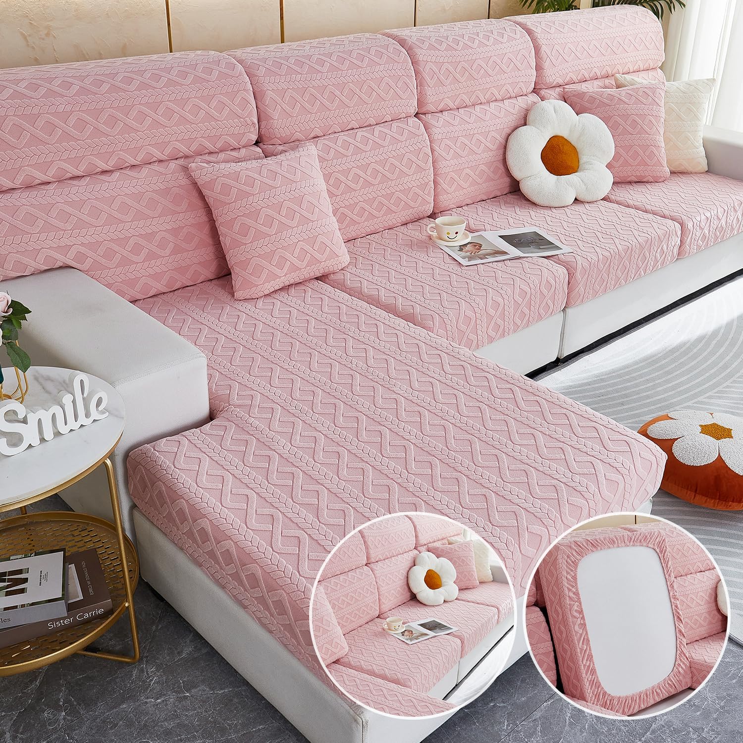 LZLAQ Interior Magic Sofa Cover Stretch Waterproof, 2023