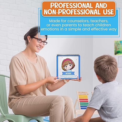Miniatura 5 de 32 diferentes emociones/sentimientos Flip Book Enseñar a los niños Emociones Sentimientos Tabla para niños Recursos de profesores Estado de ánimo