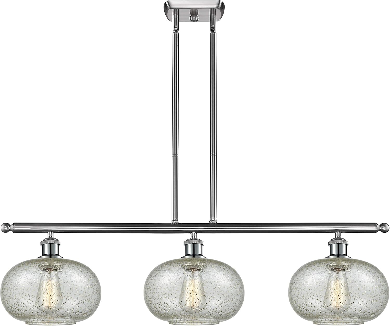 Innovations 516-3I-SN-G249-LED 3 Island Light Vintage Dimmable LED, Brushed Satin Nickel