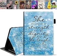 Vista 16 de Funda para tableta Yaxa Kindle Fire 7 (pantalla de 7 pulgadas, 12ª generación, versión 2022), funda de piel sintética de alta calidad