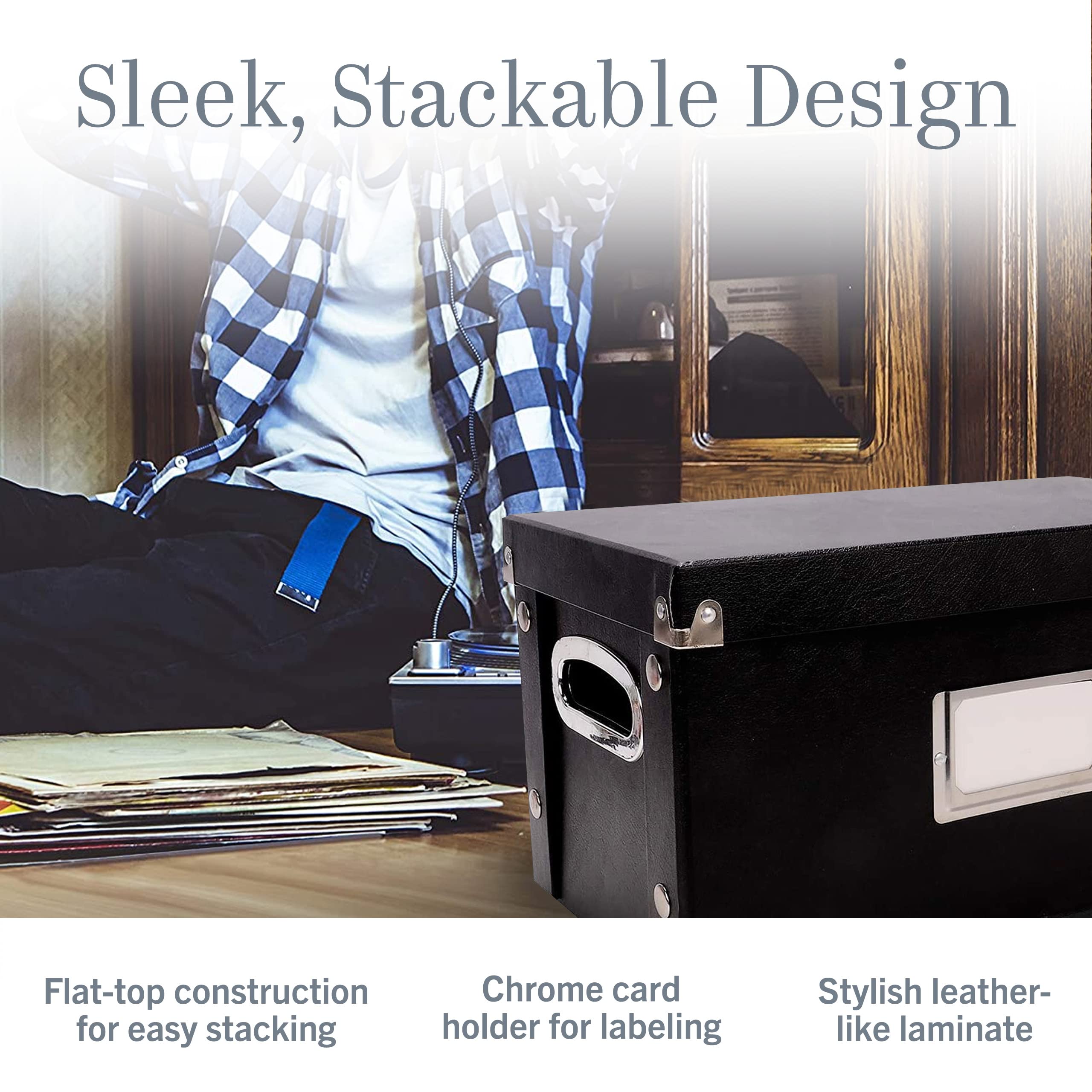 Amazon.co.jp: Snap-N-Store ビニール45レコードボックス 45RPM