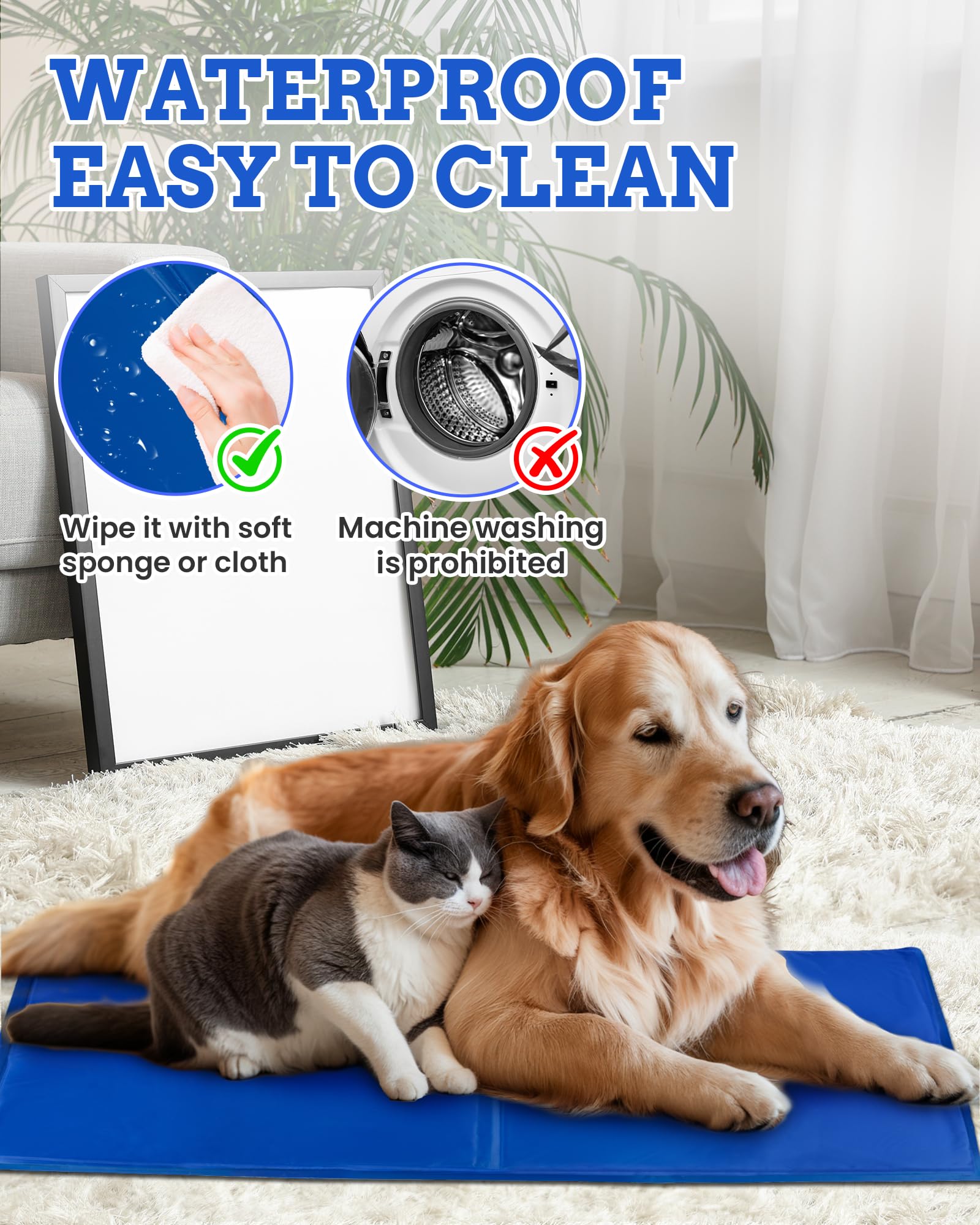 ANWA Dog Cooling Mat Medium 65x50cm - Image 4