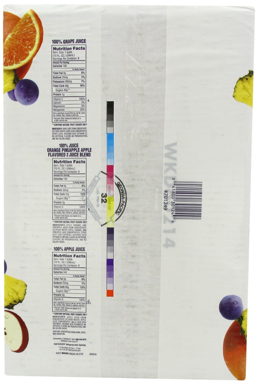Welch's 100% Juice, Variety Pack, 240 Ounce