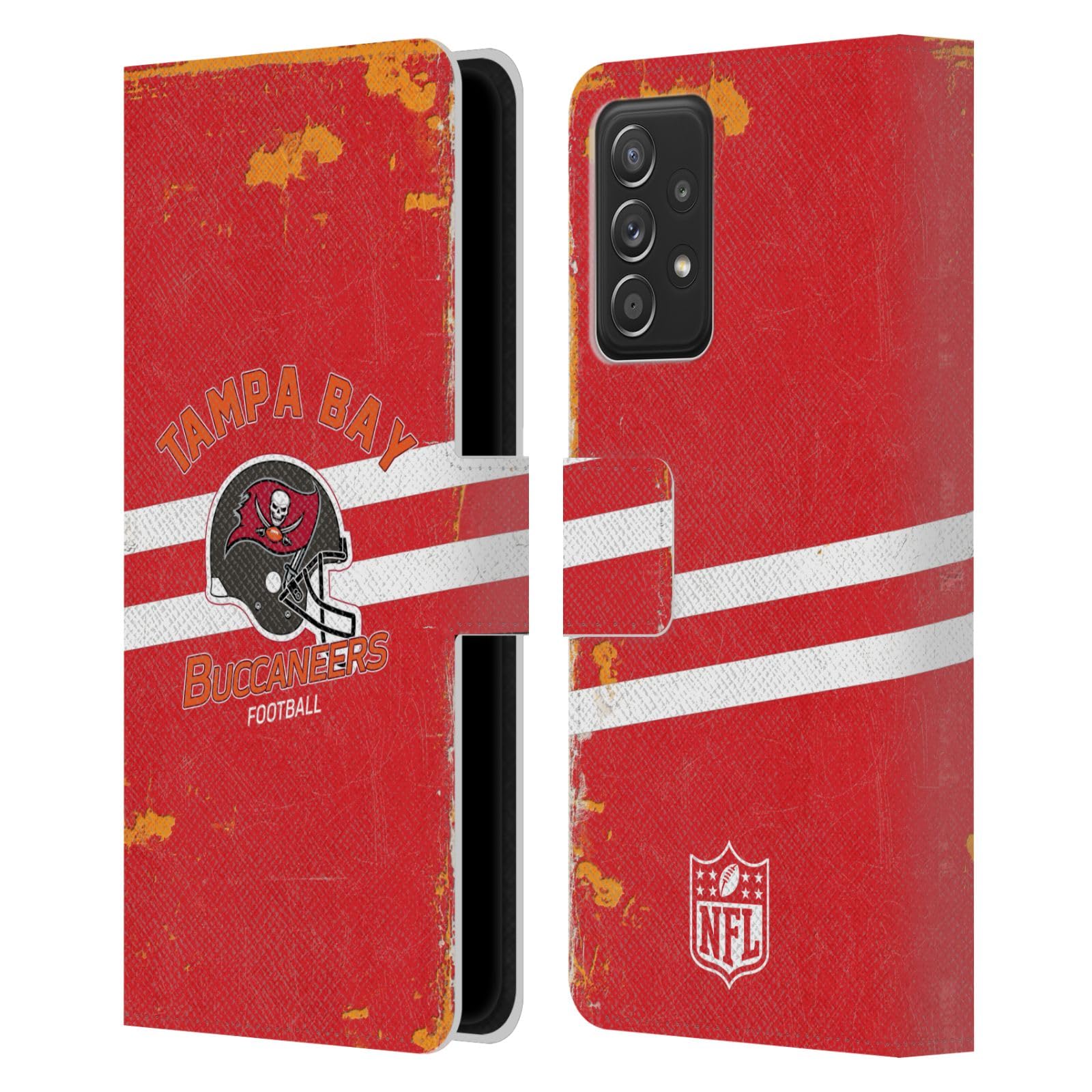 Coque Samsung Galaxy A53 5G portefeuille Buccaneers