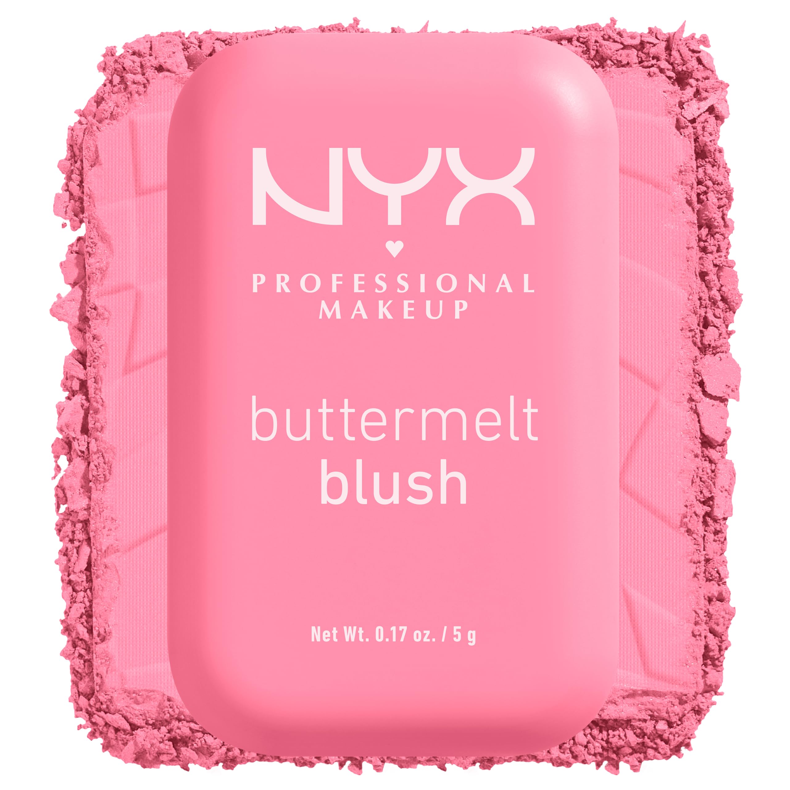 NYX Professional Makeup Buttermelt Powder Blush, Blendable: Butta Together