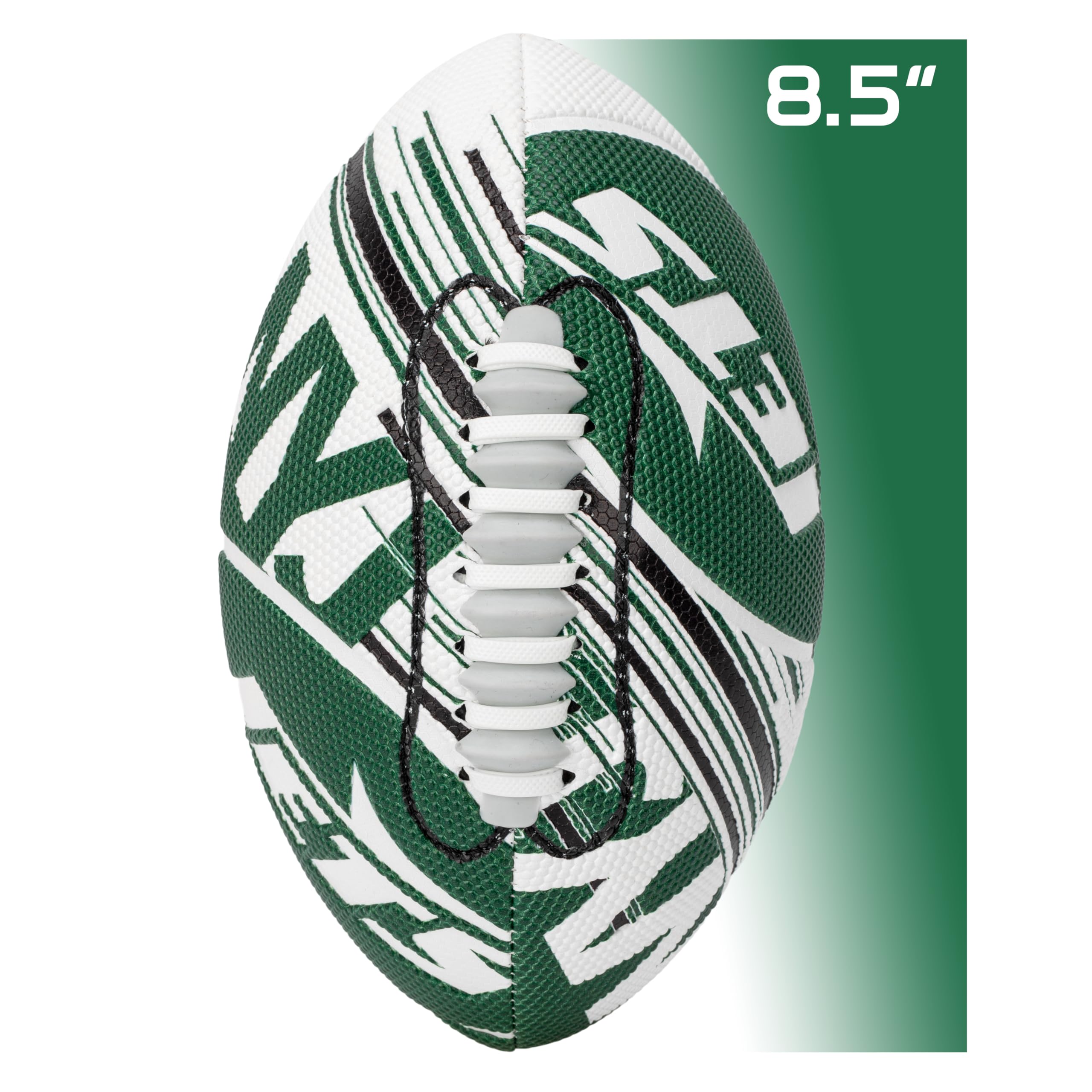 Franklin Sports NFL Team Mini-Fußbälle – Jugendliche, 21,6 cm, offizielles NFL-Lizenz-Fußball + Luftpumpen-Set