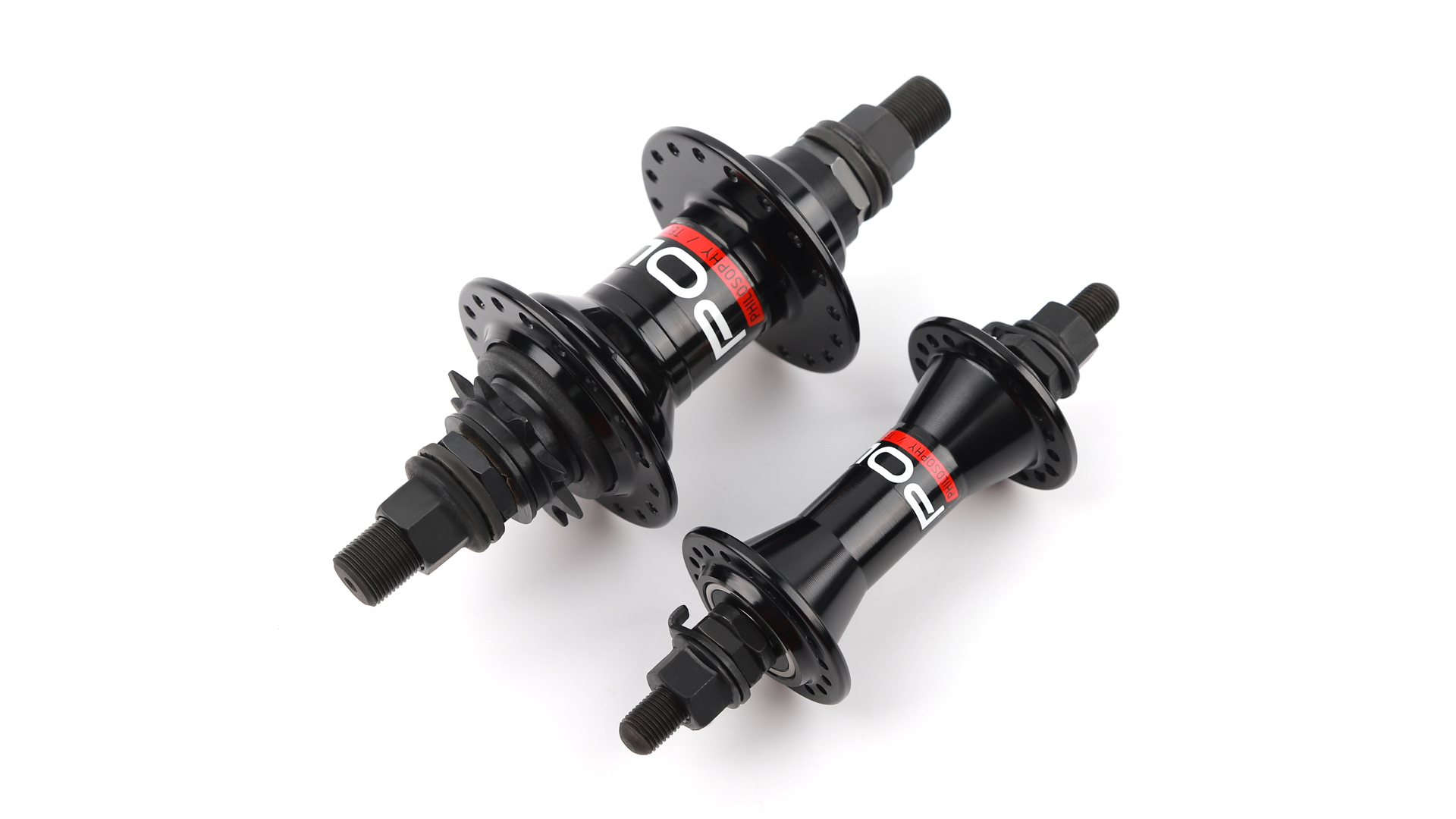 Amazon.com : POLSO BH-016 BMX Hub wheelbase 110mm 100mm Spoke 14G