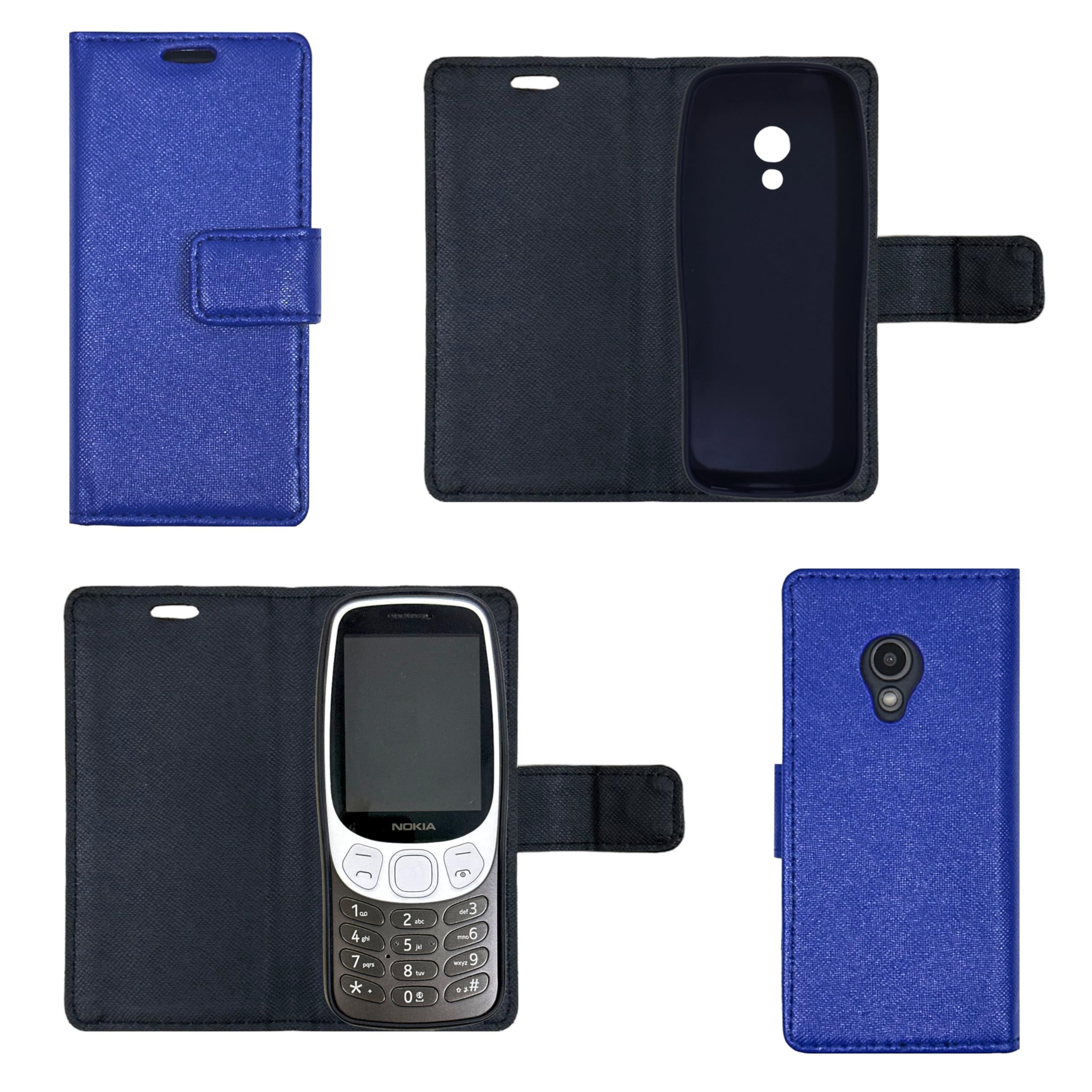 ZAOMA Diary Type Flip Flap Case Cover Compatible for Nokia 3210 4G 2024 DS - Model No. : TA-1619 (NK32104G_MERBLUE) (B0DB8VSYGS) Amazon Price History, Amazon Price Tracker
