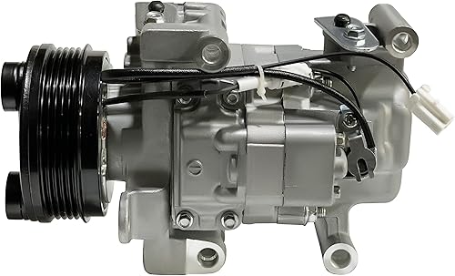 RYC Nuevo compresor de CA y embrague de A/C EH463 (se adapta a Mazda 3 2.0/2.3L 2004, 2005, 2006, 2007, 2008, 2009. 5 ranura, polea de 3.858 in)
