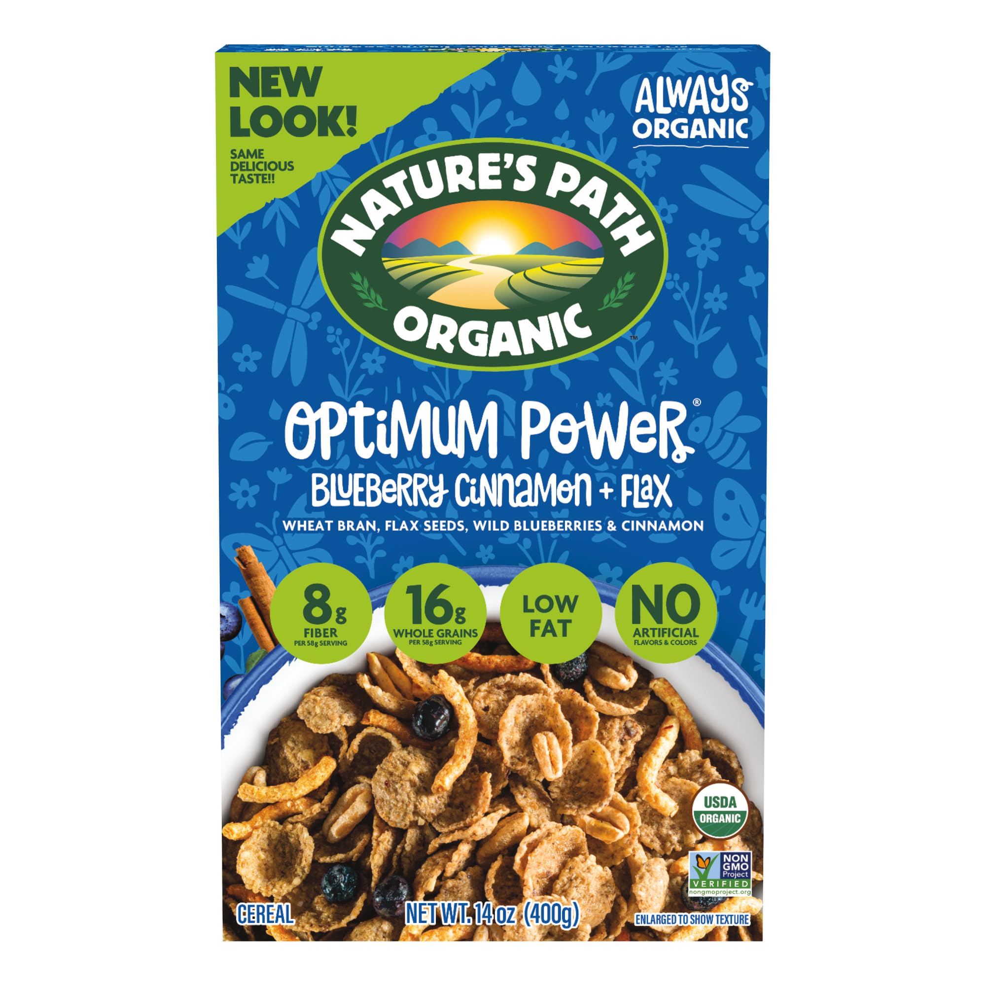 Amazon.com: Nature's Path, Organic OPTIMUM Breakfast Cereal - Flax