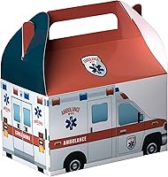 Vista 10 de Hammont Cajas de papel (10 unidades) - Cajas de galletas para regalos de fiesta, bonitos diseños, perfectas para fiestas y celebraciones, 6.25 x