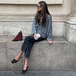 【COLOR iN ID】fur stileto mule Mule stiletto