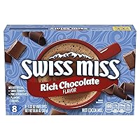 Vista 54 de Swiss Miss Mezcla de cacao caliente con sabor a chocolate con leche, 8 paquetes de mezcla de cacao caliente