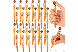 Basketball Pens: Sports Ballpoint Pens for School Supplies and Stationery Lovers