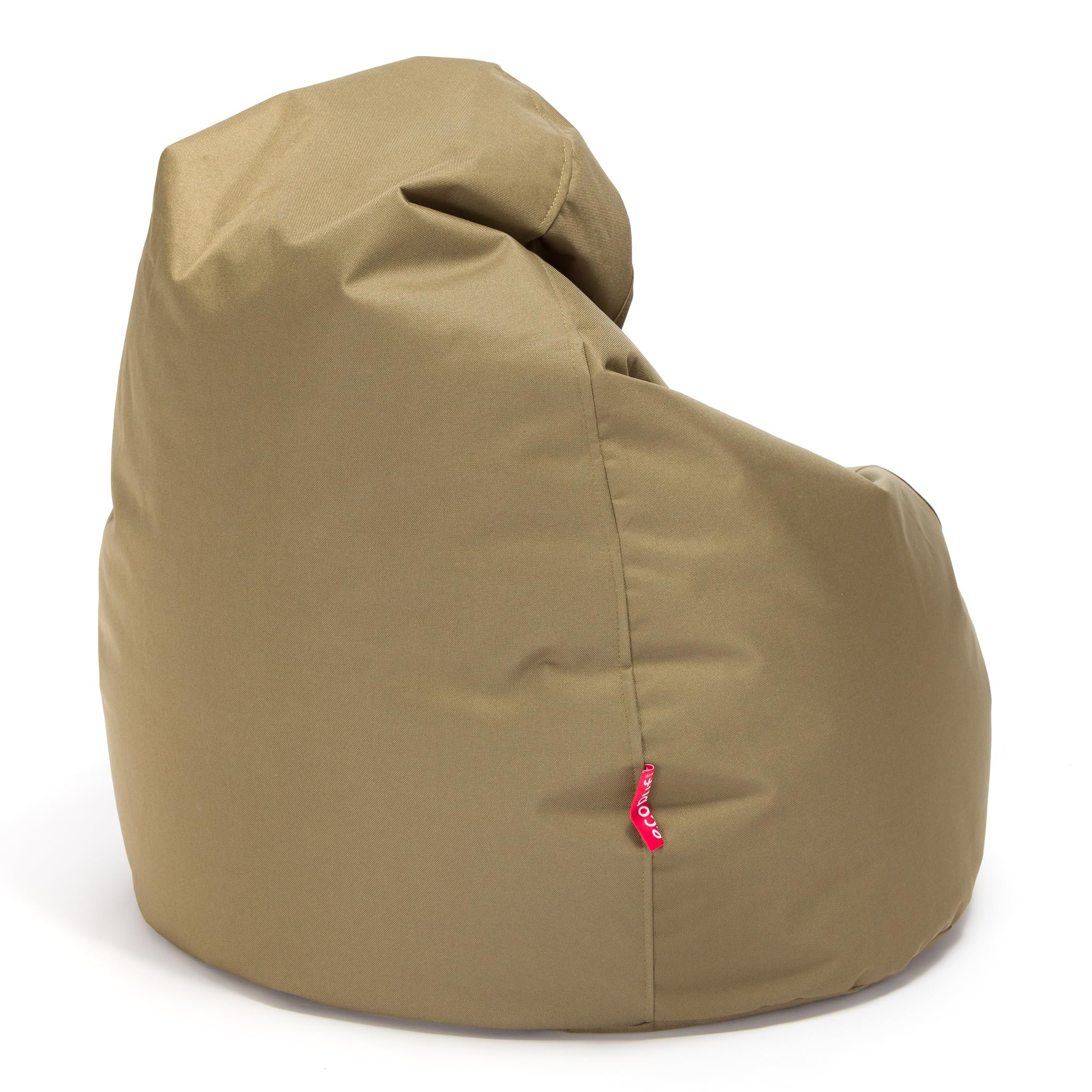 Ecopuf Fuzzy | Pouf pour l'intérieur et l'extérieur 80x110 cm | Pouf Fauteuil pour Enfants et Adultes | Coussin ou Gaming | Livrés avec Rembourrage