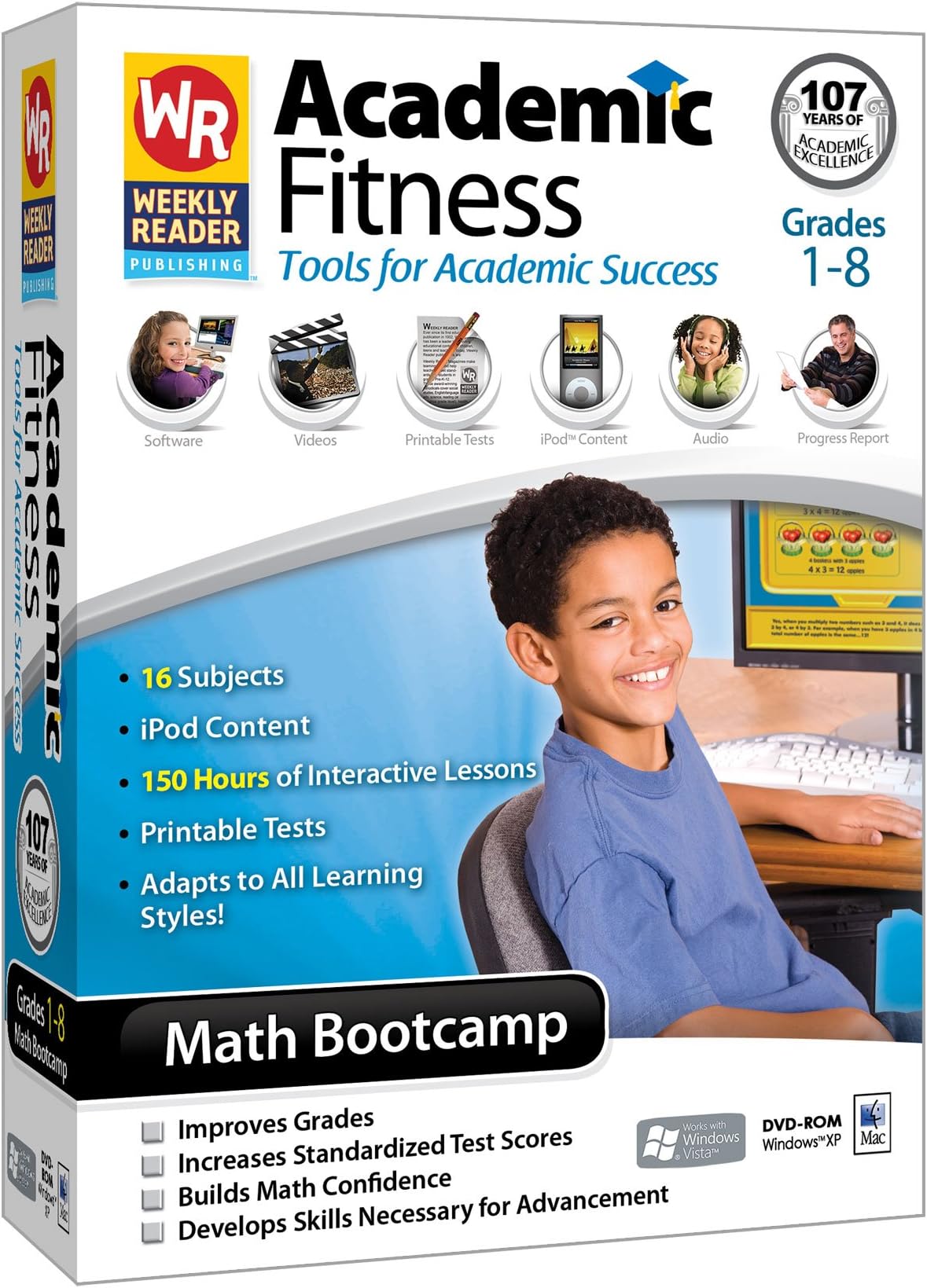 Academic Fitness Math Bootcamp (Weekly Reader)