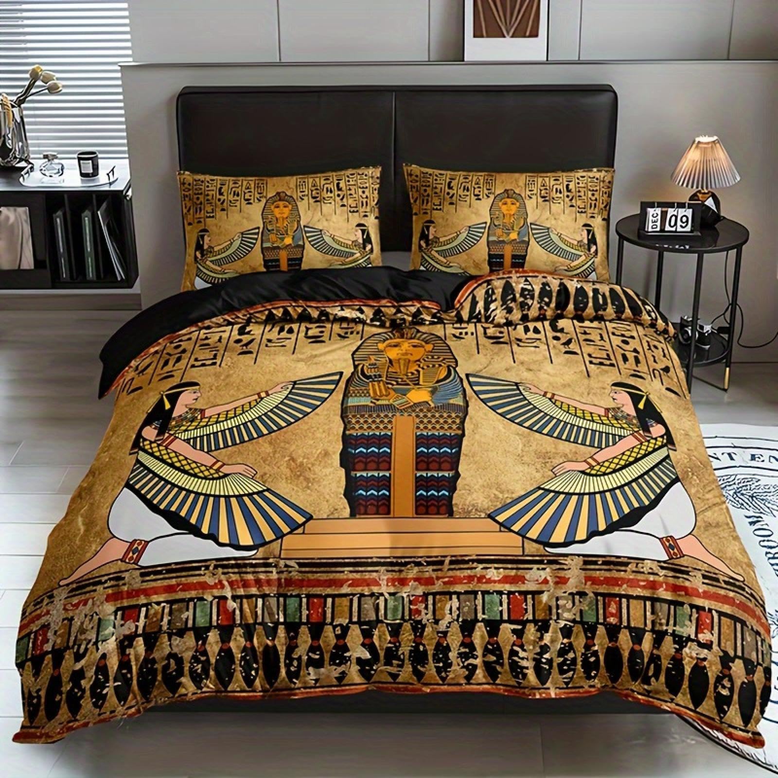 Housse de couette impression HD égyptienne de qualité supérieure