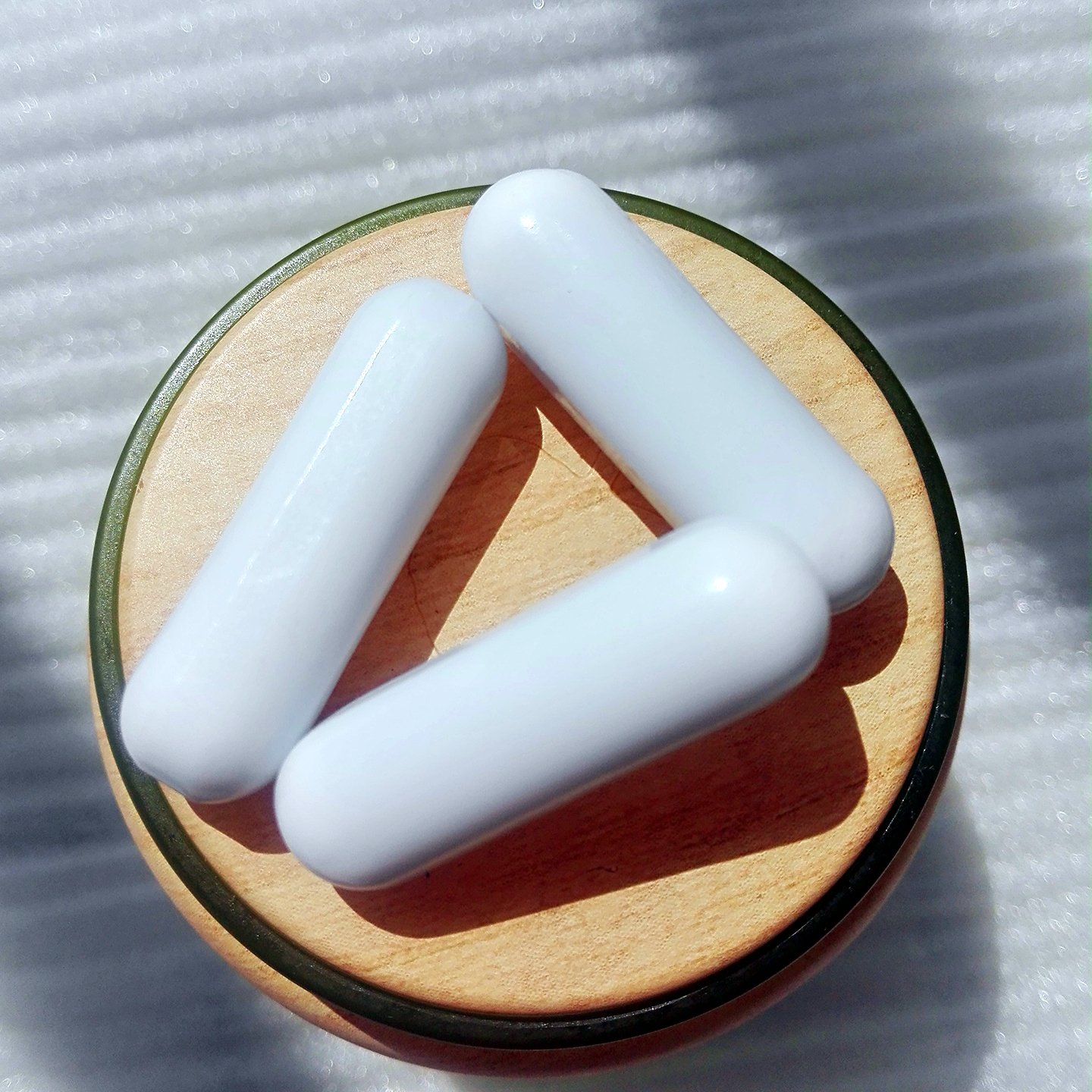 Magnetic Stirrer Stir Bar PTFE Magnetic Mixer Stir Bars (9X30mm, Cylinder Shape, 10PCS)