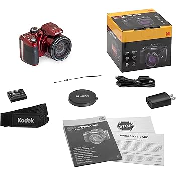 【新品】KODAK コダック デジカメ PIXPRO AZ425 レッド Amazon.com : Kodak PIXPRO AZ425 Digital Camera 42X Optical