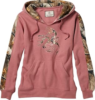 Legendary Whitetails Women's Camo Hoodie: Soft Fleece Pullover with Feminine Cut