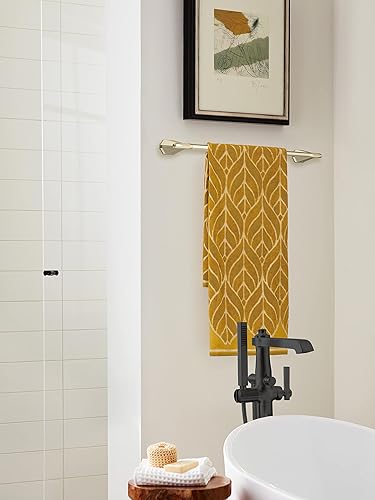 Vista 35 de Amerock BH36043CZ Toallero de bronce champán Toallero de 18 pulgadas (17.992 in) San Vicente Toallero de baño Accesorios de baño