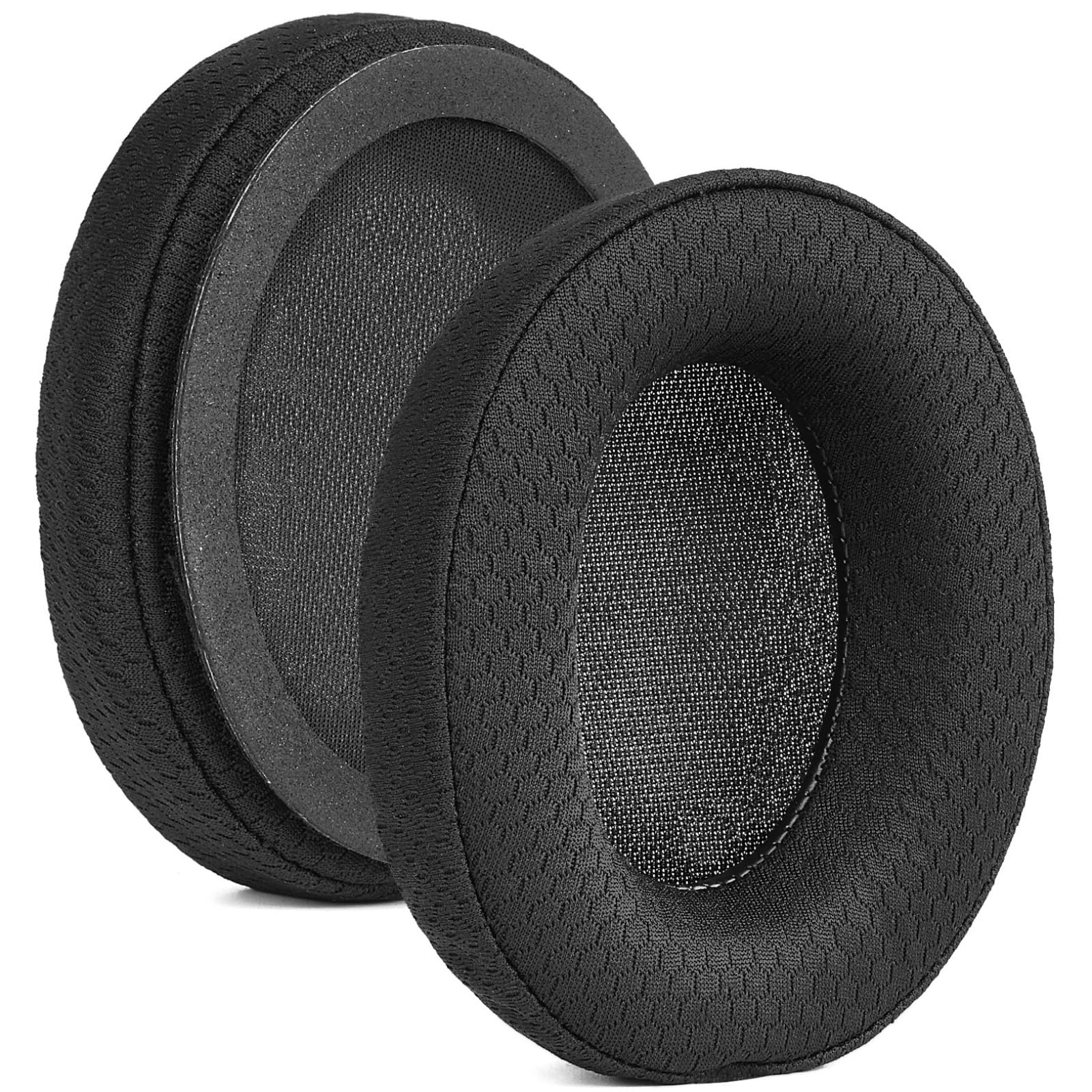 fexxkg 1Pair Premium Net Sponges Earpads for NC35 Headphones Ear Cushions Earmuff for Improved Comfort and Sound Quality